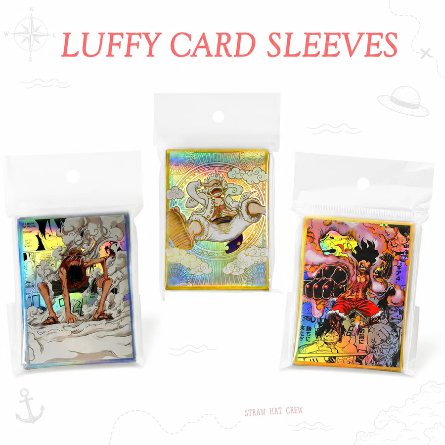 Bandai One Piece Kartenhüllen, 60 Stück, Bunt / Mehrfarbig - Bild 1