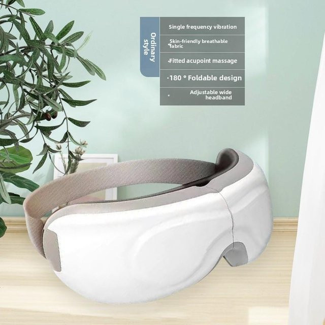 Binchi Health Technology Augenmassagegerät mit Dampf und Airbag, Grau - Bild 1