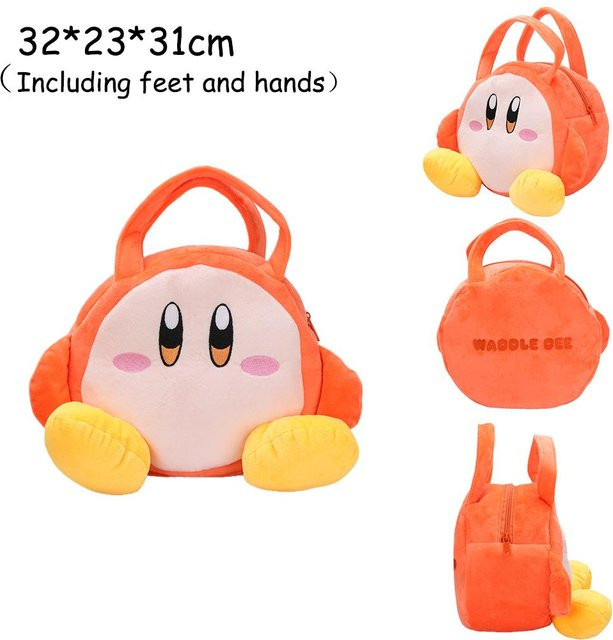 Binchi Keji Travel Plüsch Rucksack Handtasche, Rosa, ab 3 Jahre - Bild 1