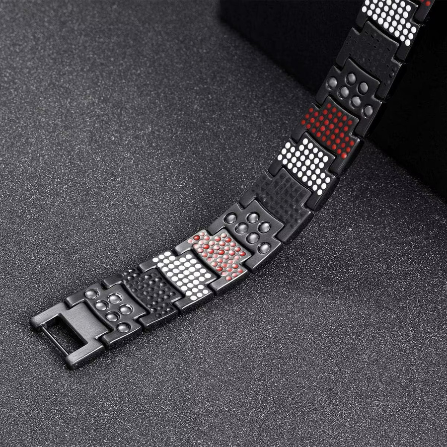 ARADOO Armband, Titan, Schwarz, Herren - Bild 2