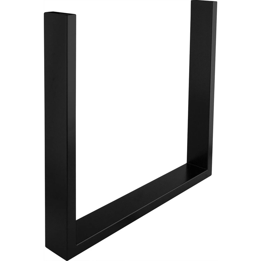 Simausrom Bankkufe Regular Slim aus Stahl in Schwarz Matt, Höhe: 41,2 cm - Bild 2