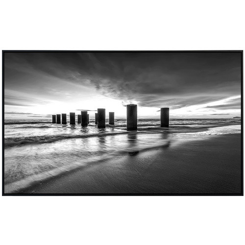 papermoon EcoHeat Infrarotheizung Strand Schwarz Weiss mit Matt-Effekt und App-Steuerung - Bild 2