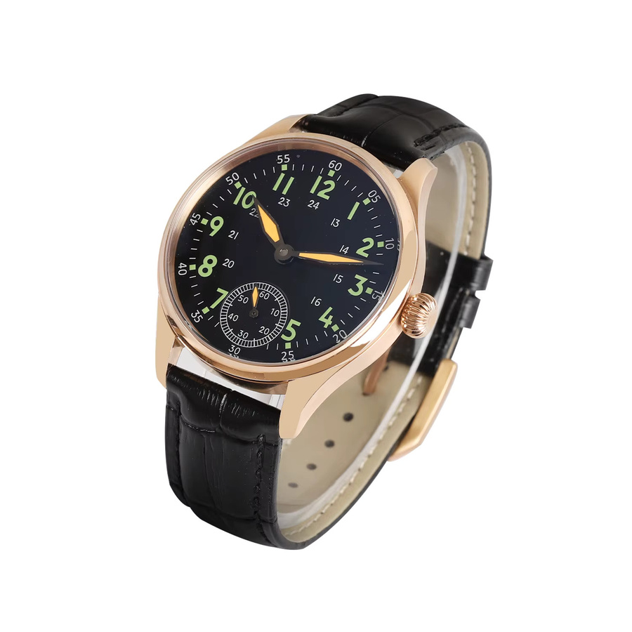 SEAKOSS Armbanduhr, Handaufzug, Edelstahl, 40 mm, Grün, Herren - Bild 6