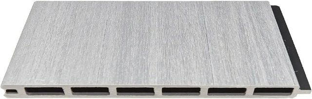 T&J Elze-Serie WPC-Steckzaunsystem Beige B: 30 cm, H: 179 cm, T: 2 cm - Bild 1