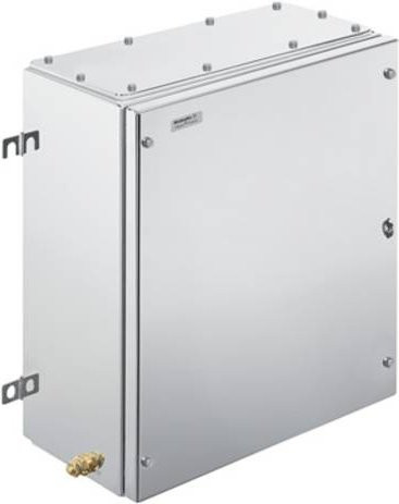 Weidmüller KTB MH 453820 S4E3 Installations-Gehäuse aus Edelstahl in Silber, B: 38,2 cm, T: 45,8 cm, H: 20,0 cm - Bild 1