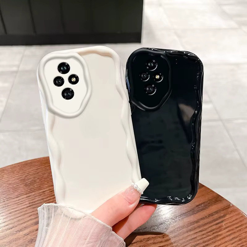 Transparente TPU Wellen-Softcase Handyhülle für Honor 200 (ELI-AN00, ELI-NX9) - Bild 2