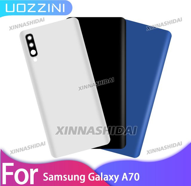 Samsung Galaxy A70 Akku-Rückabdeckung Ersatzgehäuse in Blau - Bild 1