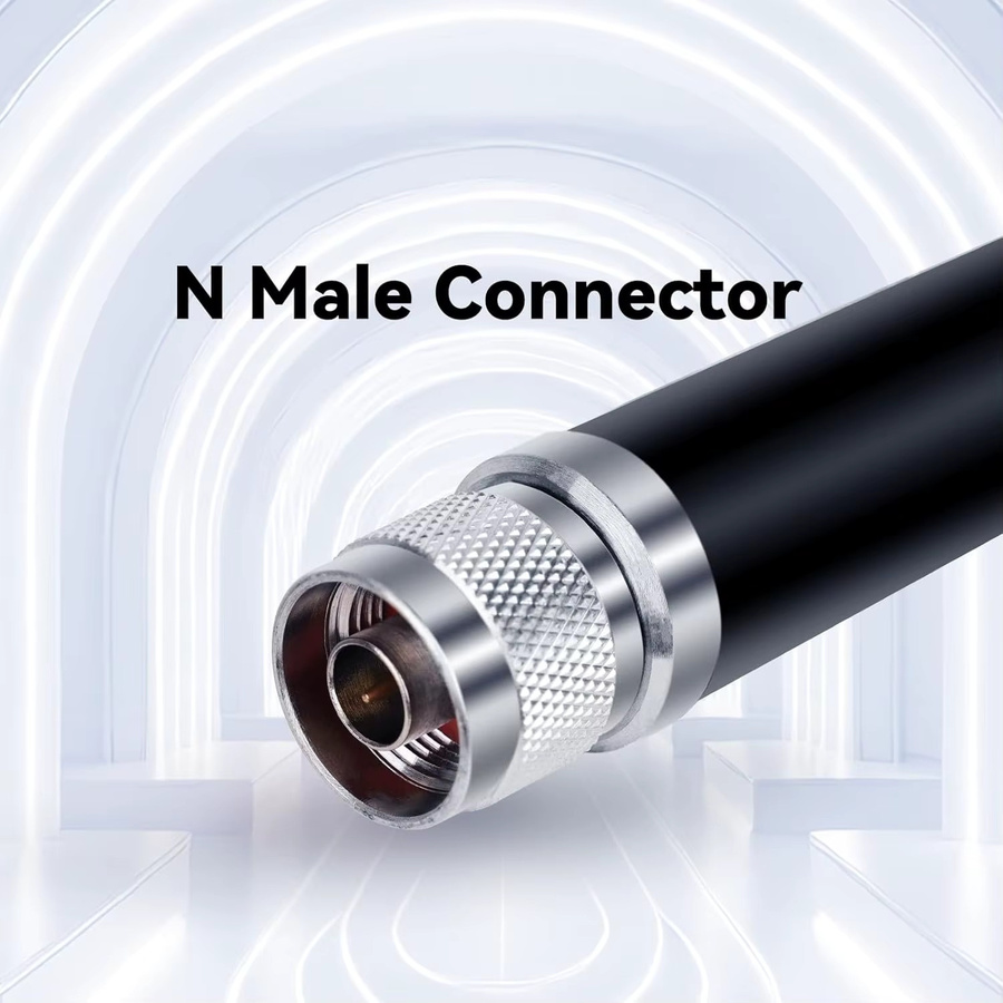 NOWEPOCH LoRa Antenne für Meshtastic und LoRa HaLow, 5dBi, 868MHz/915MHz, Omni Outdoor Antenne mit N-Stecker, Schwarz - Bild 3