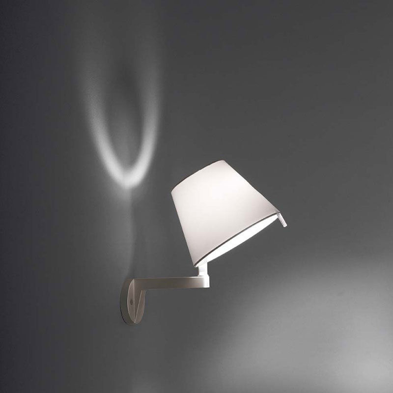 Artemide Melampo Wandleuchte in Weiß aus Kunststoff mit E14 Fassung - Bild 2