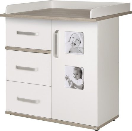 roba Kommode Moritz weiß B/H/T: 94 x 78 x 101,5 cm - Bild 1