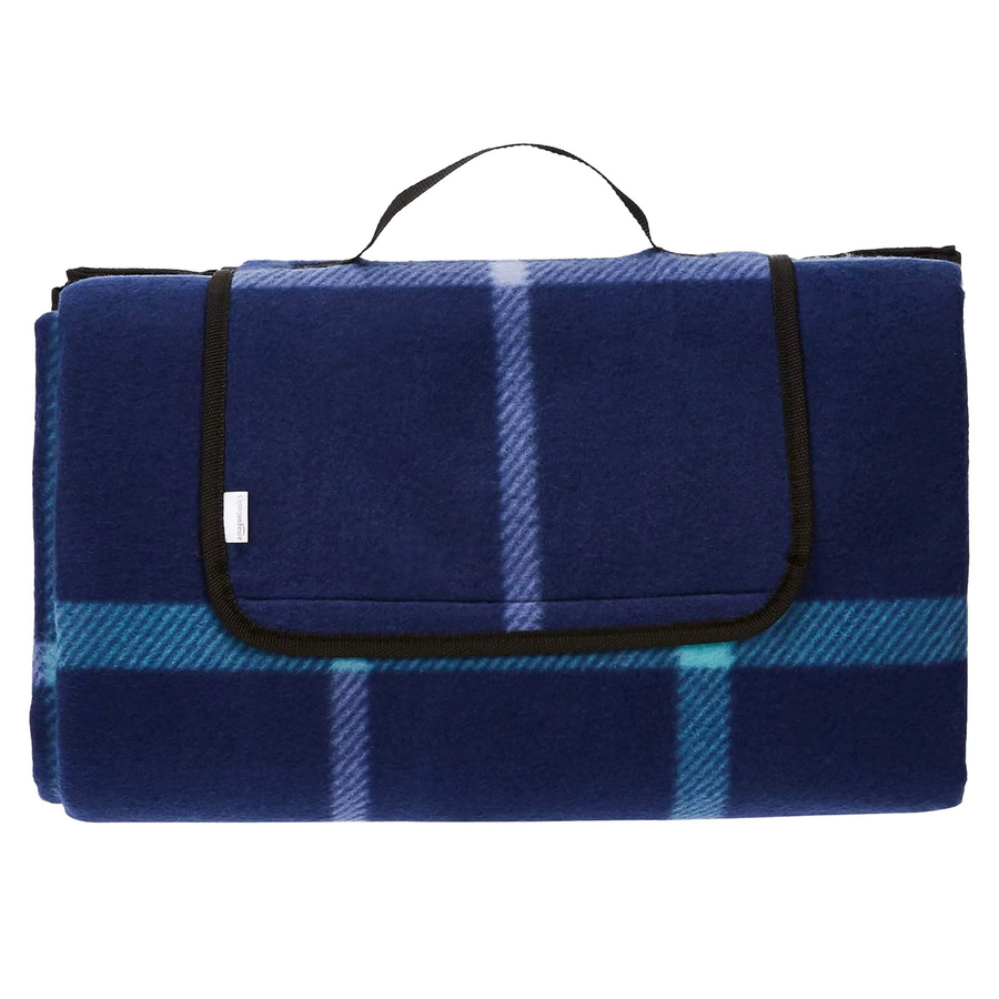 Vitolog Picknickdecke wasserdicht und isoliert, faltbar, blau, B/T: 200 x 150 cm - Bild 6