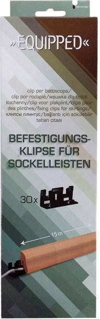 EQUIPPED Leistenzubehör schwarz B/T/H: 1 x 1 x 1 cm - Bild 1