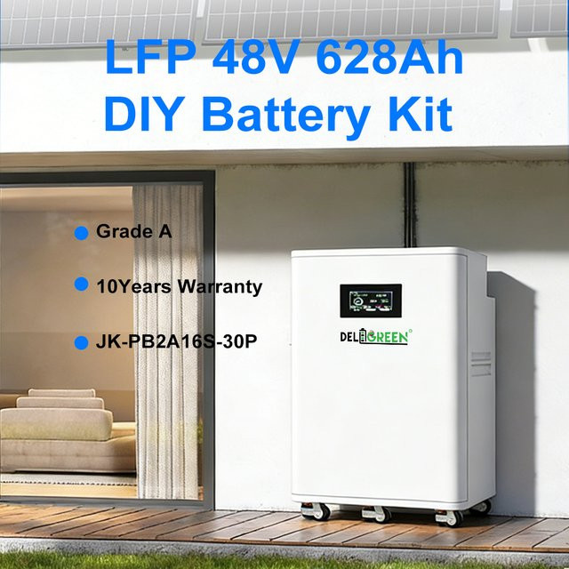 BATTERY QUEEN DIY-Box LiFePO4 Batteriegehäuse Kit 48V 628Ah mit JK 16S 300A Smart BMS 51,2V 32kWh Montage-Set - Bild 1