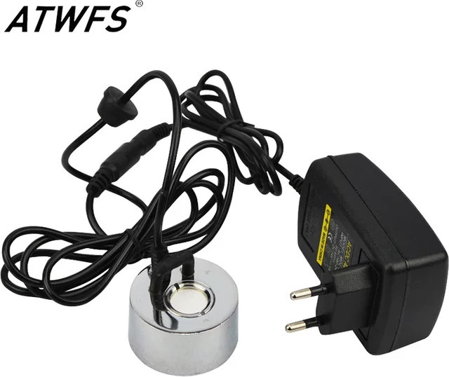 ATWFS Ultraschall-Nebelmaschine 24 V Zerstäuberkopf in Silber für Luftbefeuchter - Bild 1