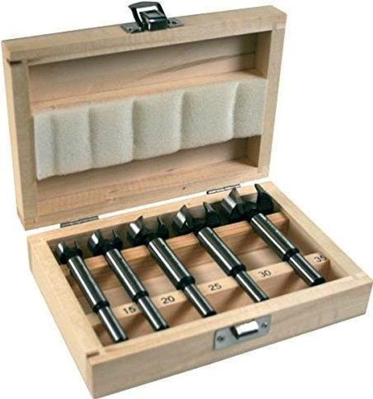Makita Forstnerbohrer-Set D-47363 mit 5 Stück in den Größen 15 mm, 20 mm, 25 mm, 30 mm und 35 mm - Bild 2