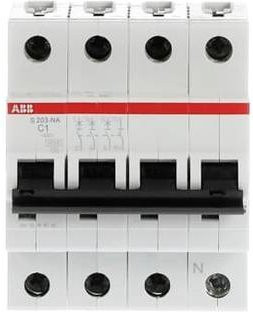 ABB S203-C1NA Leitungsschutzschalter 1A 400V 2CDS253103R0014 - Bild 1