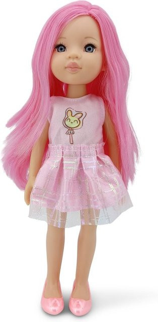 Moni Pretty pink Doll Kinderpuppe beweglich ab 3 Jahren - Bild 1