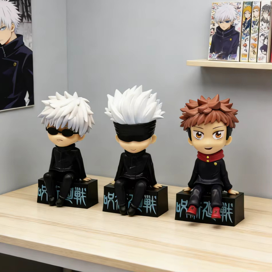 Bandai Jujutsu Kaisen Satoru Gojo Geto Suguru Fushiguro Toji Okkotsu Yuta, Actionfigur, Chibi, 11cm - Bild 4