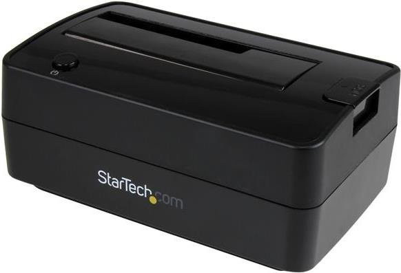StarTech.com HDD-Dockingstation für 2,5 und 3,5 Zoll SATA Laufwerke mit USB 3.1 Gen 2 und eSATA in Schwarz - Bild 1