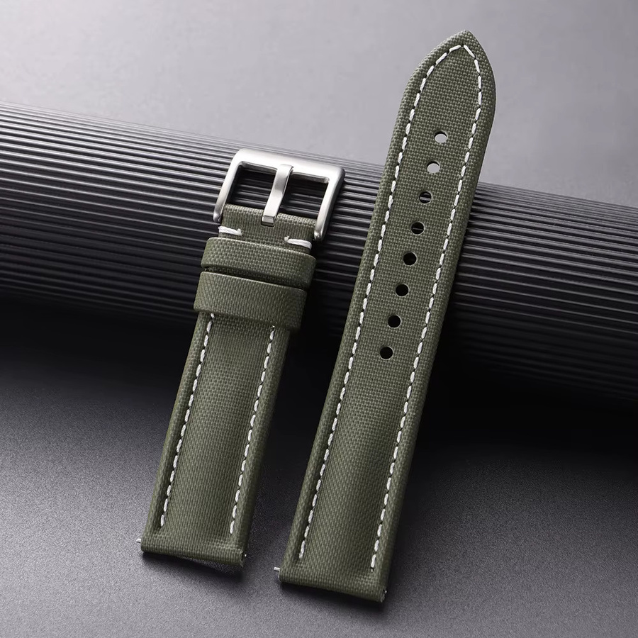 Uhrenarmband Textil/NATO, Segeltuch, Unisex, 18/19/20/21/22 mm - Bild 3