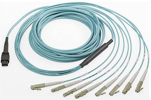 Molex 106283-5304 Verbindungskabel Multimode OM3 Quad 50/125 µm Blau - Bild 1