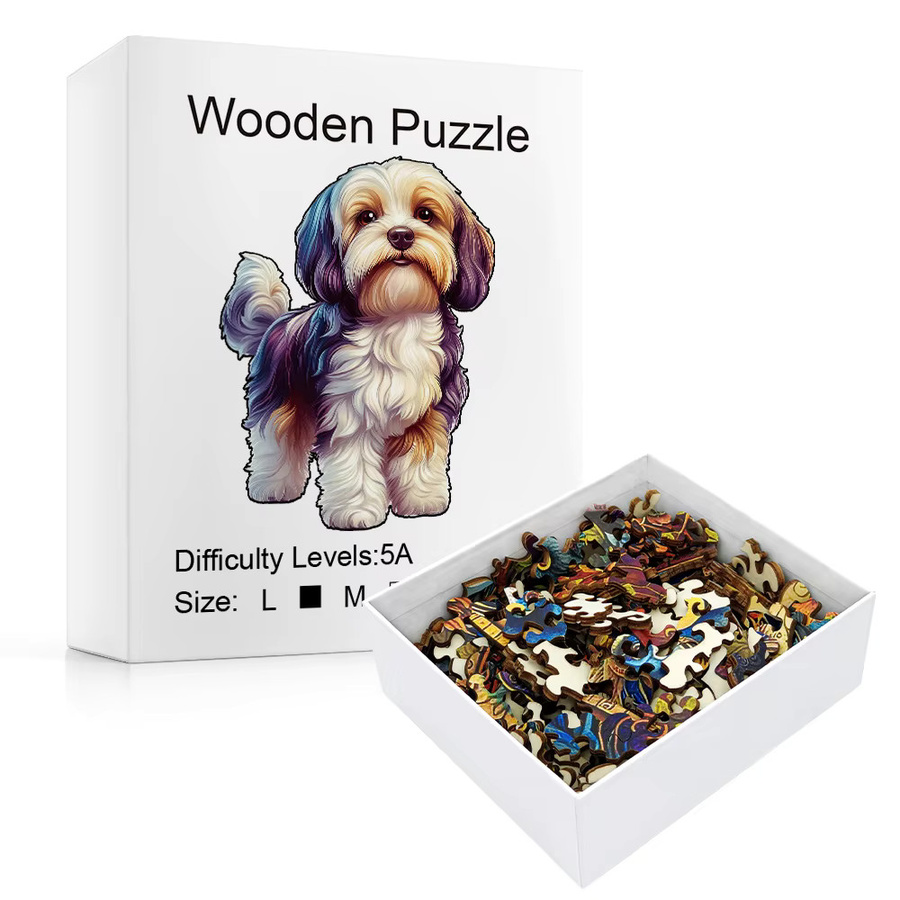 Supretty Shih Tzu-Hunde-Holzpuzzle, Holzpuzzle, Tiere - Bild 2