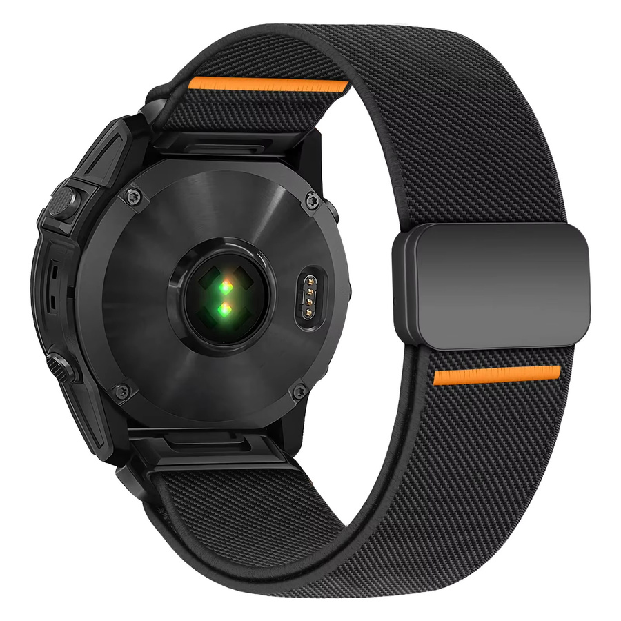 Magnetisches Nylon-Armband, Schwarz, Unisex - Bild 1