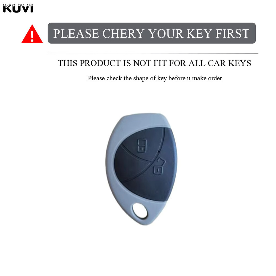 Kuvi TPU Schlüsselhülle für Toyota Truguard VG und Renault Logan Cobra Fernbedienung mit 2 Knöpfen - Bild 2