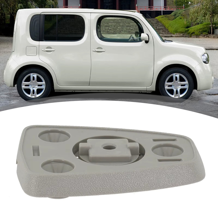 NIGHTKIST Auto Innen Rückspiegel Montage Basis 96327-WD200 für Nissan Cube, Grau - Bild 2