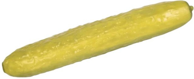 Binchi Fitness Gurke zum Quetschen und Entspannen, grün, 25cm - Bild 1