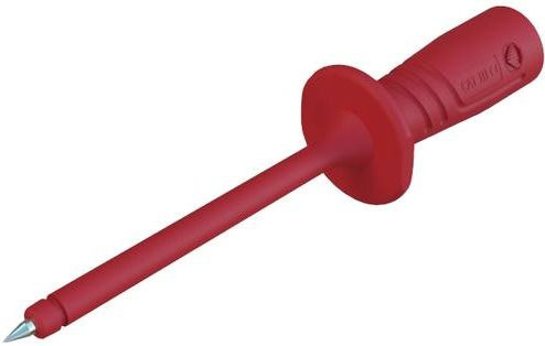 Hirschmann Test & Measurement PRUEF 2600 rt Sicherheits-Prüfspitze 97231710 Rot mit 4mm Eckanschluss CAT III 1000V - Bild 1