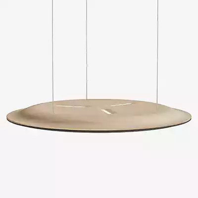 Nimbus Lighting Pad Lounge Connect LED Pendelleuchte in Holz und Schwarz - Bild 1
