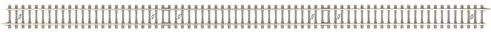 MiniTrix T14502 N Gleis gerade, Betonschwelle, 10-teiliges Set - Bild 1