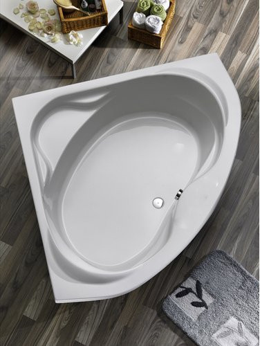 OTTOFOND Eck-Badewanne Madras aus Acryl in Weiß, B/T/H: 145 x 145 x 42 cm - Bild 2