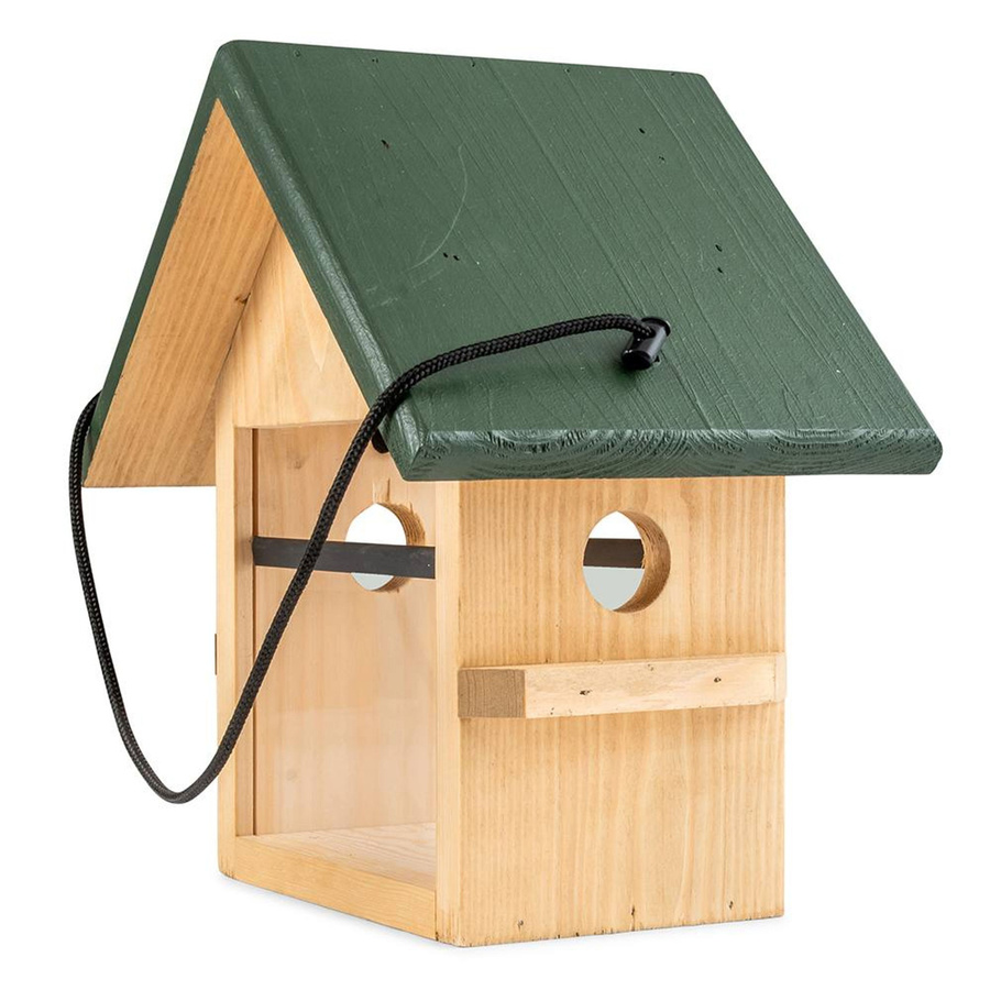 CJ Wildlife Futterhaus Breda für kleine Vögel zum Aufhängen in Grün - Bild 3