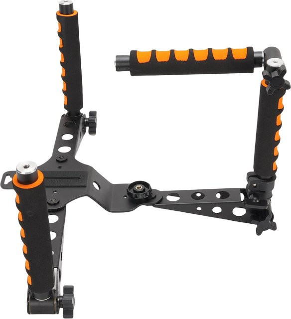 CosyHome Kamera Schulterstütz-Rig-Kit für DSLRs und Videokameras aus Aluminiumlegierung in Schwarz - Bild 1