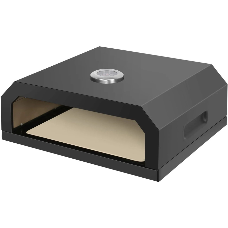 El Fuego Pizzaaufsatz AY0375 Schwarz B/T/H: 40 x 15,2 x 35 cm - Bild 2