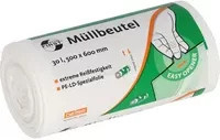 Müllbeutel von Emil Deiss KG in Weiß aus Kunststoff, B/H: 60 x 50 cm - Bild 1