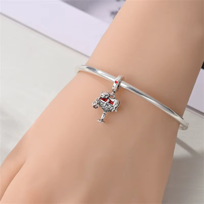 Anhänger Betrunkenes Kätzchen, 925 Silber, Zirkonia, Damen - Bild 2