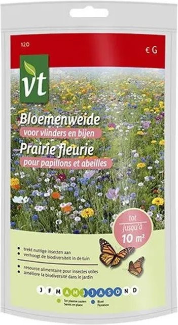 Arborix Blumenwiese Samen für Bienen und Schmetterlinge, 15 g - Bild 1
