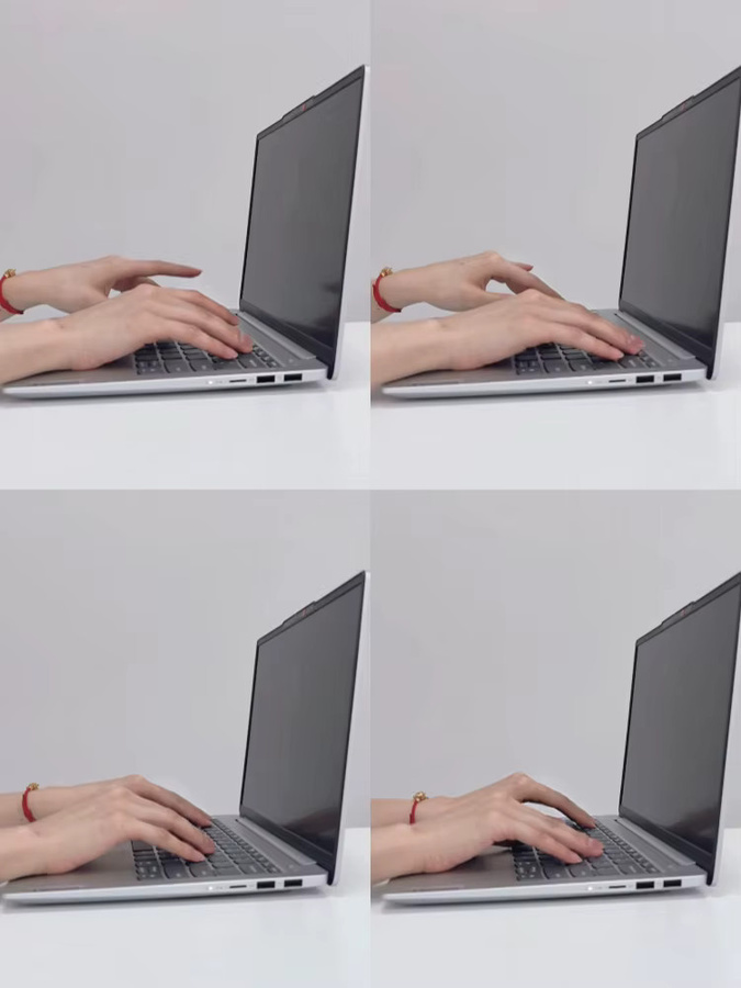 Lenovo Ideapad Pro 5 14IRH8 Tastatur in Grau mit Hintergrundbeleuchtung und US-Layout - Bild 2
