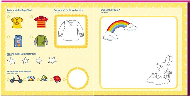 Meine Kindergarten-Freunde - Einhorn Glitzerglück, HABA, Hardcover - Bild 1