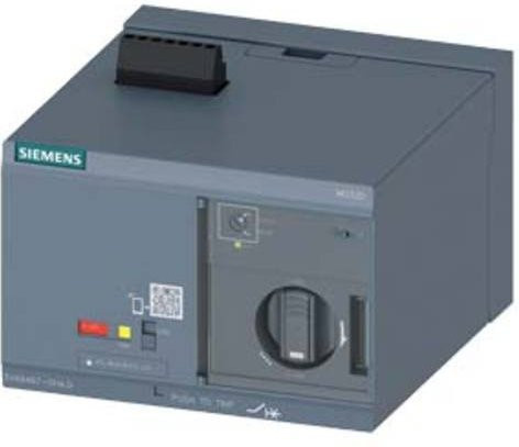 Siemens Motorantrieb 3VA9467-0HA20 grau, Schaltspannung max. 250 V/DC, B/H/T: 13,76 x 9,2 x 14,9 cm - Bild 1