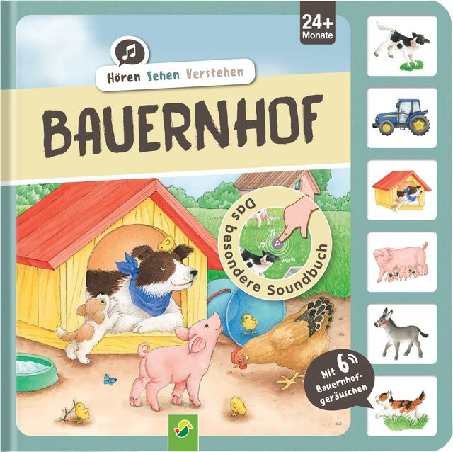 HörenSehenVerstehen Bauernhof, Soundbuch mit 5-6 Sounds - Bild 1