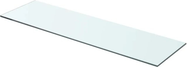 vidaXL Regalboden aus Glas in Transparent, B/T: 70 x 20 cm - Bild 1