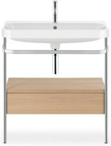 Duravit Möbelwaschtisch-Kombi Happy D.2 Plus in Weiß, B/T: 77,5 x 49 cm - Bild 1