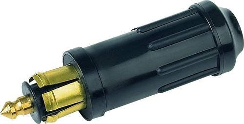 BAAS DIN-Stecker schraubbar in Schwarz für 6 V, 12 V und 24 V - Bild 1