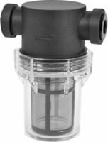 Alphacool ES Big Inline Partikelfilter mit 2x G1/4" IG/IG in Schwarz oder Transparent - Bild 1