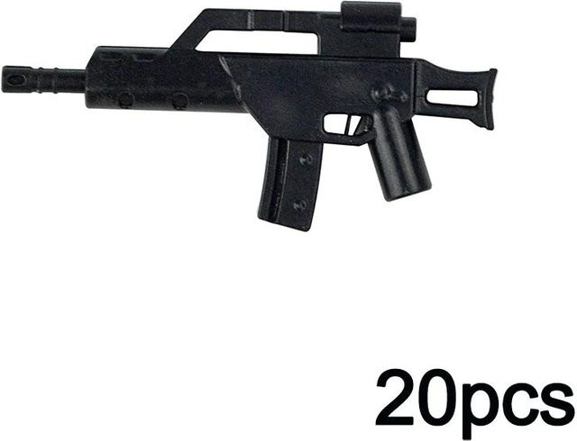 Leduo MOC Set WW2 Waffen Militärischer Waffenlagerraum, Bausteine, ab 3 Jahren - Bild 1