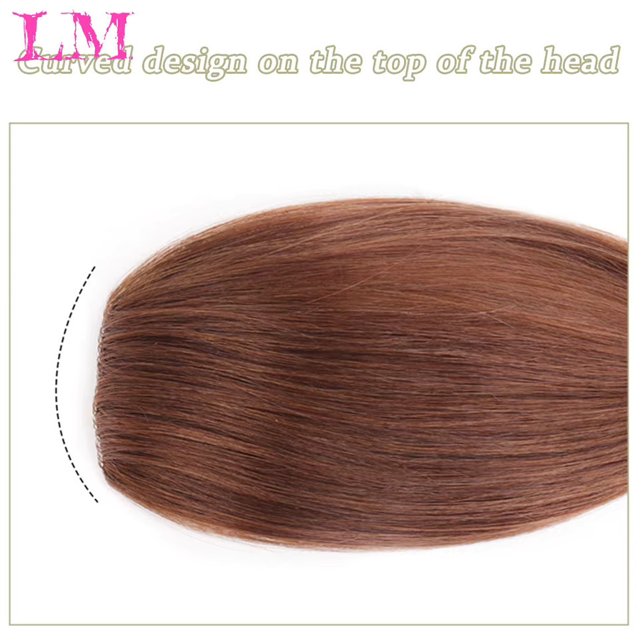 LM Haar Extensions Synthetische Haar Pads Clip In, Damen - Bild 2